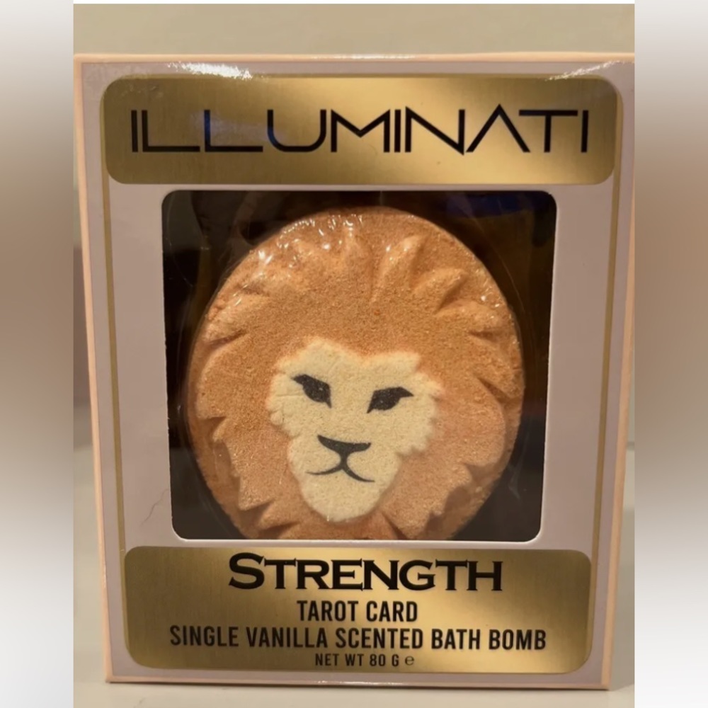 Illuminati Bath Bomb Includes Tarot Card and BEST scent & fizz!